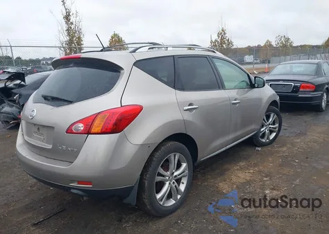 2009 Nissan Murano Le z USA, uszkodzony, nr VIN JN8AZ18W19W133485